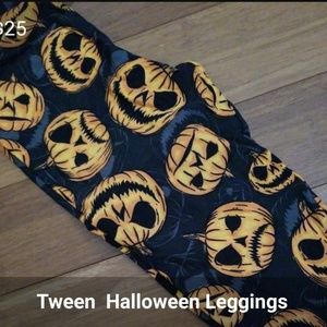 Tween lularoe Halloween leggings